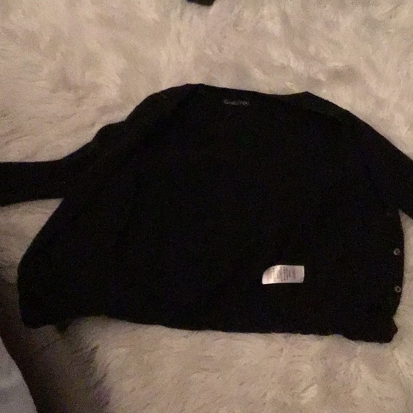 💫 (3 for 20) Black button up cardigan! - Picture 2 of 2
